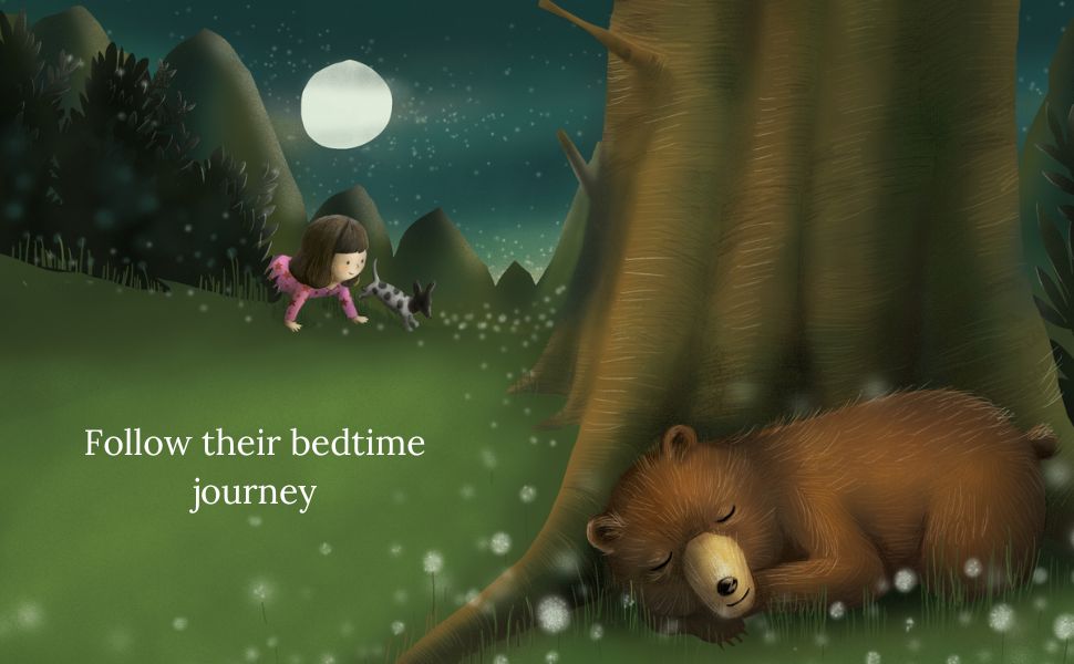 Hello Little Moon | Bonjour Petite Lune: Bilingual French & English bedtime story